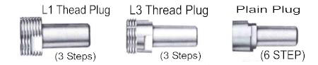 L1 Thread Plug, L3 Thread Plug